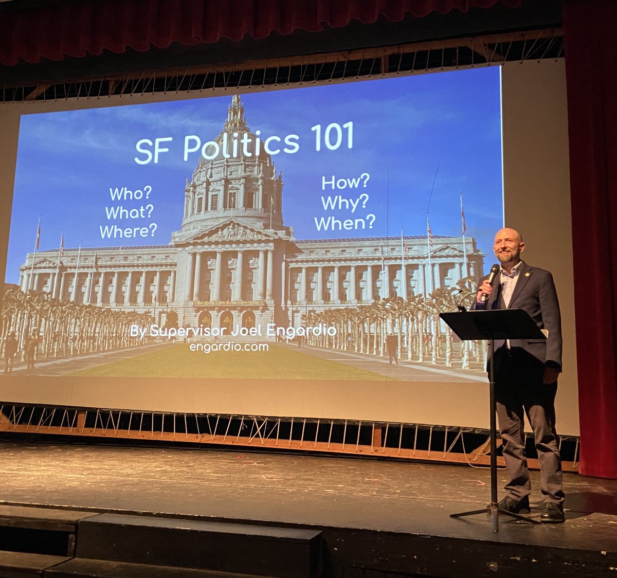 What makes San Francisco tick? Find out with my SF Politics 101 presentation April 11. RSVP: mobilize.us/togethersf/eve… Learn your basic San Francisco politics to prepare for this November’s local election — the most consequential for the direction of our city in 50 years. SF…