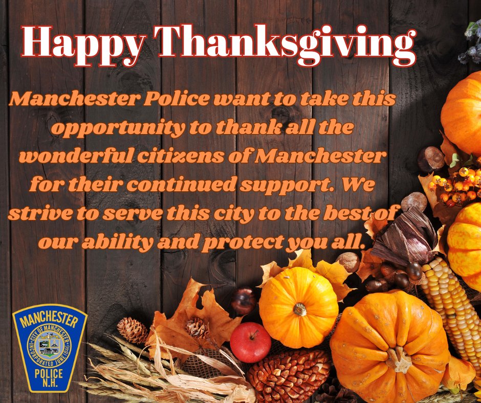 Happy Thanksgiving, Manchester!
