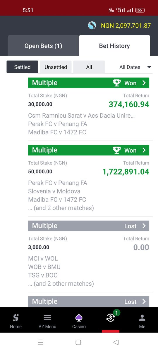 Massive Booooooom this evening 🎉🎉🎉, 6.5m winning