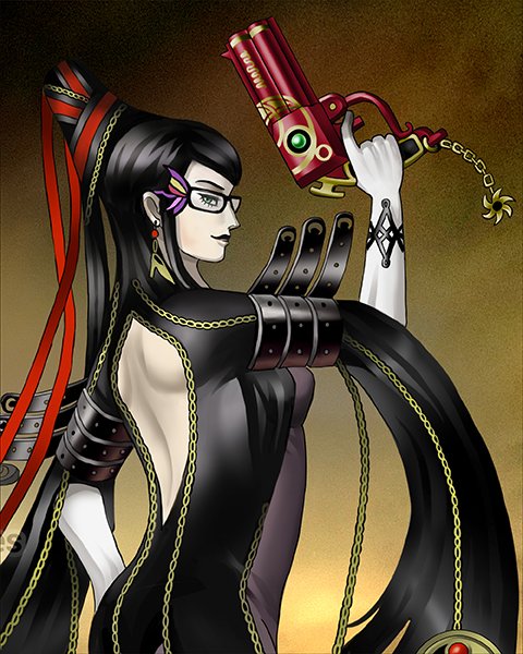 Thank you my 1k followers for sharing characters you'd like to see me draw, inspired by Kazuma Kaneko's art style! Here's a preview of my upcoming art piece, based on your suggestions... #Bayonetta #Cereza #PlatinumGames #KazumaKaneko