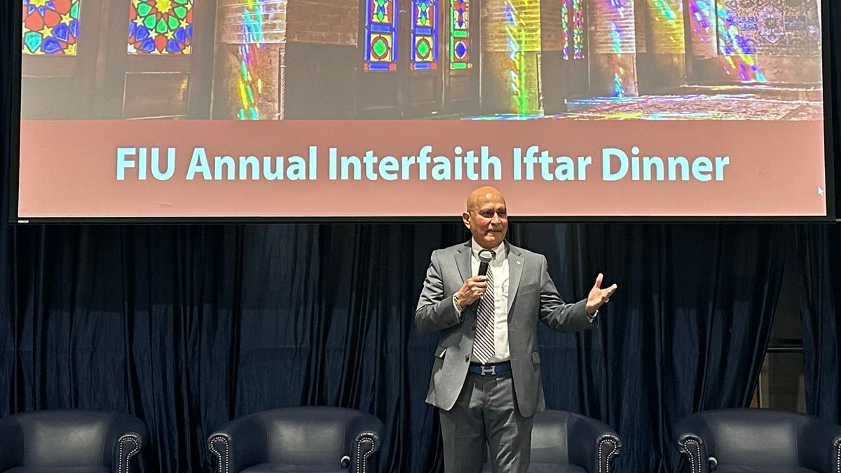 In a @MiamiHerald story on Iftar dinners building bridges in South Florida, Mohamed Ghumrawi (@MohamedGhumrawi), assistant director of @fiujaffercenter and organizer of the event, was quoted. The story included several photos of the university’s recent Iftar dinner, which was…