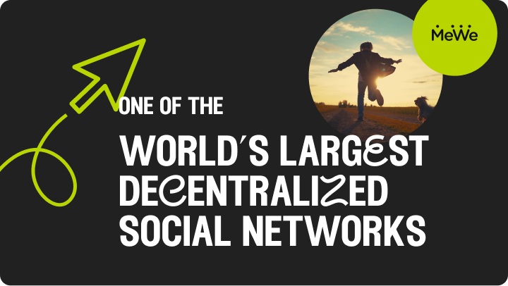 BIG NEWS: The future of the internet has arrived—and it’s being built by us!. You're invited to participate in MeWe’s community round for a limited time! Invest &amp; own a financial stake in our success. Anyone can invest from $100 to $500K+ at wefunder.com/mewe.