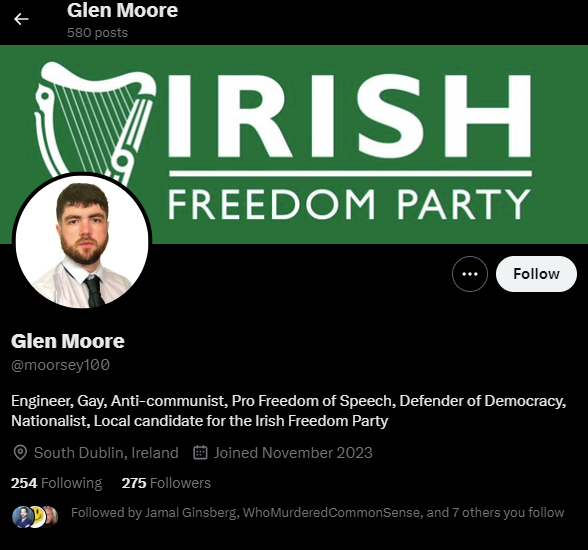 Cuan_oc's tweet photo. The second most important thing this "Nationalist" candidate wants you to know about him is that he likes it up the bum https://t.co/VvHQZSxr7B