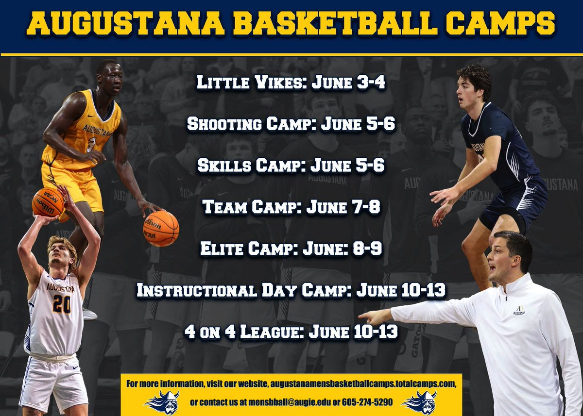 Camp season is right around the corner 👀

We’ve got a great slate of camps for athletes of all ages and skill levels. Improve your game this summer with our incredible staff of coaches &amp; players ✅

Sign up here 👉 bit.ly/3k8gKYR