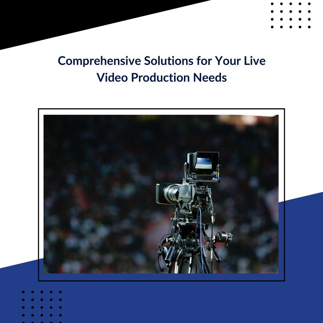 Comprehensive Solutions for Your Live Video Production Needs

#LiveVideoProduction #ComprehensiveServices #ClientSatisfaction #TechnicalExcellence #LiveProduction #VideoServices