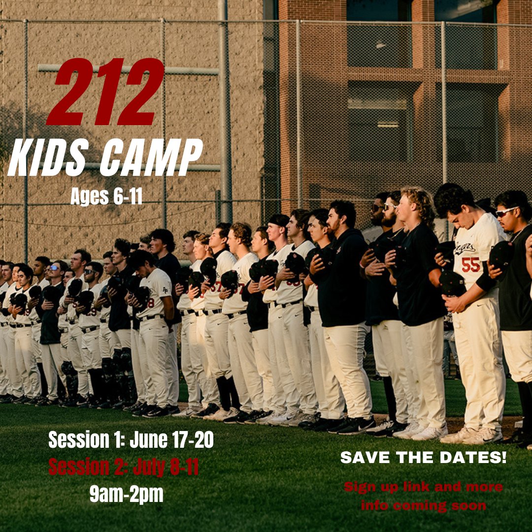 212 Kids Camp is here! 
Come out to the Cougar Baseball Complex at Azusa Pacific University for a 4 day youth baseball camp. Skill development, home Run Derby, Games, and Slip n Slides will highlight the week. Don't miss out on the fun! Save the dates as spots will fill up fast.