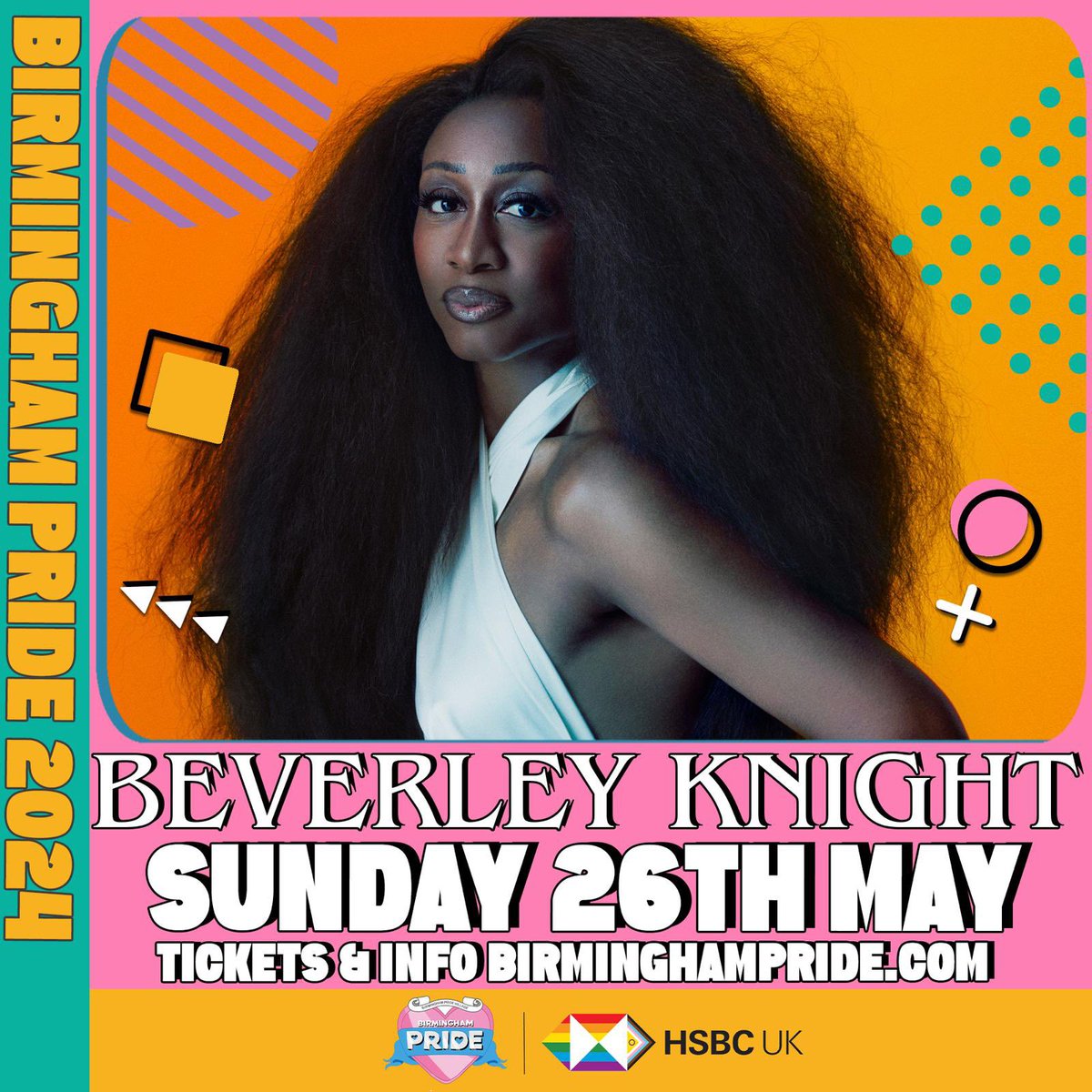 My luvs… I’m absolutely THRILLED to say I’ll be performing at this years @BirminghamPride 🌈 🎶🫶🏾 I cannot wait to bring the BK party to the main stage on Sunday 26th May! It’s gonna be dead good one, ay it!!! xxx 🎟️: birminghampride.com