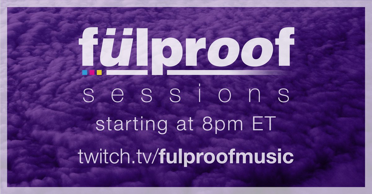 fülproof sessions #streaming on #Twitchtonight from 8-11pm EDT! Come hang out and kick off the weekend with some groovy tunes!
twitch.tv/fulproofmusic
#deephouse #organichouse #progressivehouse #melodictechno #melodichouse #electronica #djset #djmix #fulproofmusic