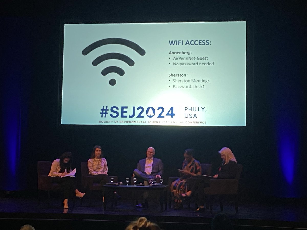 .⁦@WendyWendlandt⁩ ⁦@EnvAm⁩ on#sej2024 plenary re: 2024 election & #climate, moderated by ⁦@Ximena_Bustillo⁩ ⁦@NPR⁩