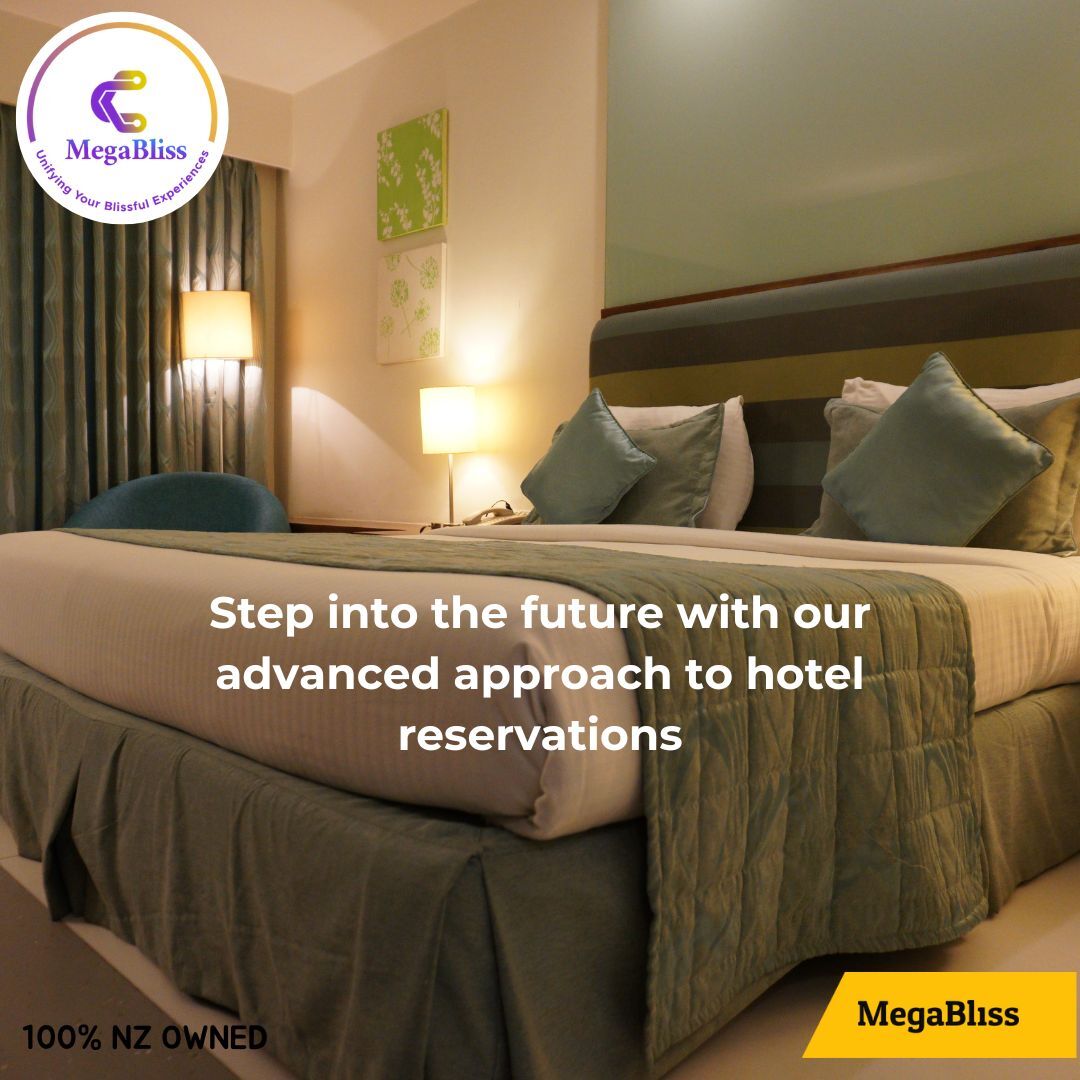 MegaBlissWorld's tweet image. Experience seamless, efficient, and hassle-free booking with MegaBliss. Your perfect stay is just a click away! 🏨✨ #AdvancedBooking #SeamlessExperience #MegaBliss #EfficientTravel #FutureofBooking
