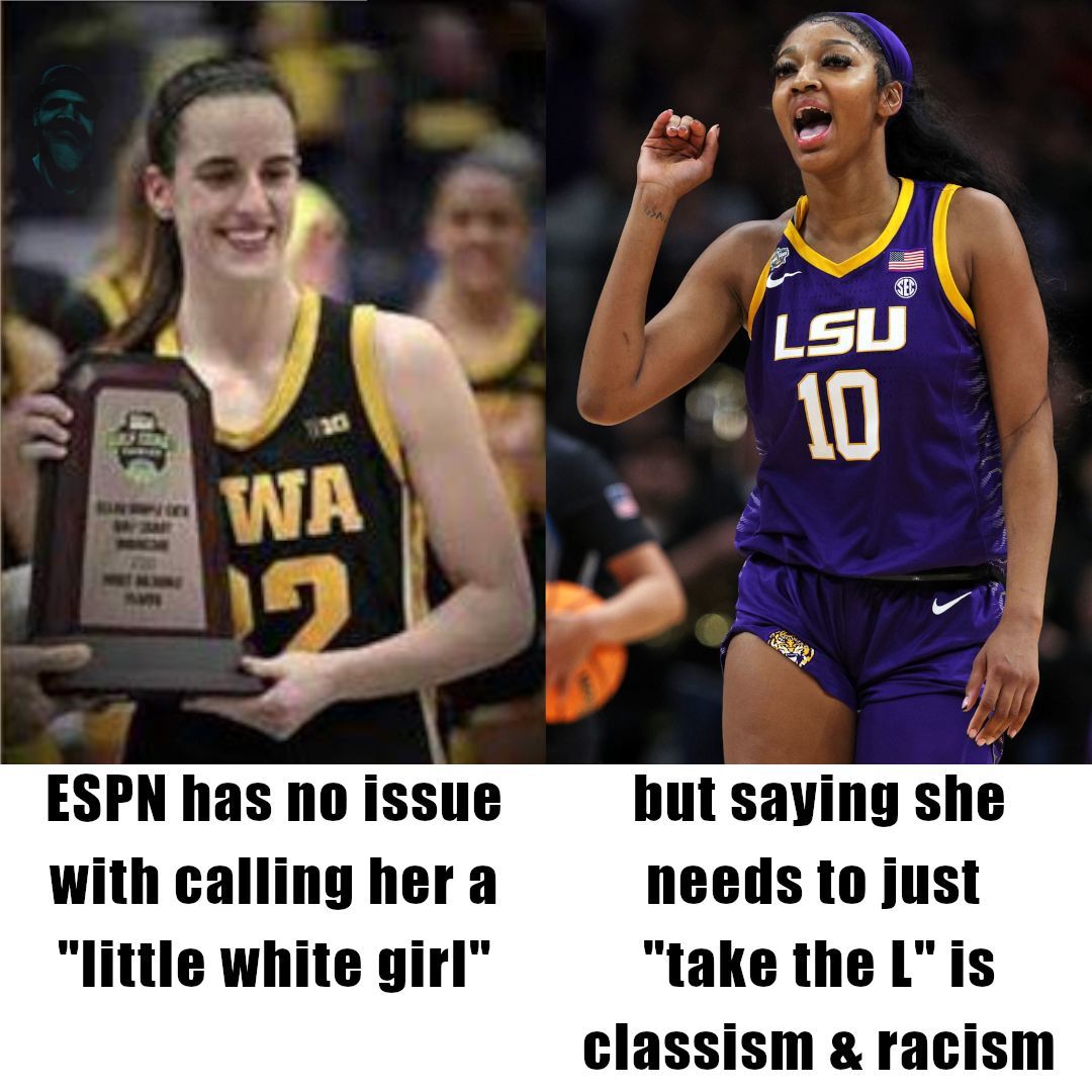 I am so sick of the racist vomit spewed out so they can look like protectors of the oppressed

Follow for more

#CaitlynClark #AngelReese #NCAAWbb #CollegeBasketball #Rivalry #HoopsBattle #ESPN #FuelTheFire #Ballers #RivalsClash #ReverseRacism #MarchMadness #WomenInSports #Hoops