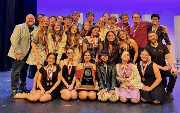 Congratulations to <a href="/ChargerTheatre/">FulshearHSTheatre</a> as their production, "Fuente Ovejuna" advances to Area! 
#ChargedUpCharacters
#WeAreFu1shear

@LamarConsPVA 
<a href="/Fulshear_HS/">Fulshear High School</a> 
<a href="/fbherald/">Fort Bend Herald</a> 
<a href="/LeamanJH/">Leaman Junior High</a> 
<a href="/RobertsLCISD/">Roberts Middle School</a>