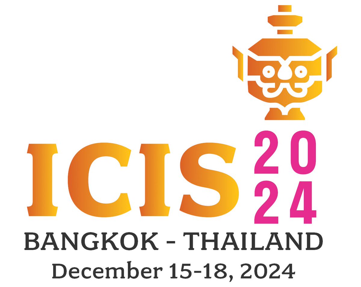Take the opportunity to attend ICIS 2024 in Bangkok and submit completed research papers, short papers, teaching cases, panels, and PDWs by May 1, 2024. For more details: ow.ly/qEro50R7SYA Here are five local recommendations sure to delight! ow.ly/PRtg50R7SYF