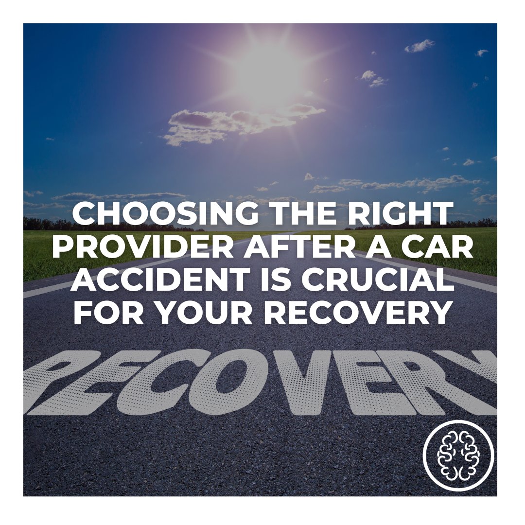 SBrainBodySol's tweet image. Choosing the right healthcare provider after a car accident is crucial for your recovery. We specialize in post-accident evaluations and personalized treatment plans to address both physical and neurological injuries effectively. Your health is our priority. #PersonalizedCare