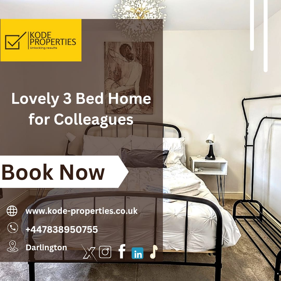 Temporary short and mid-term Accommodation in Darlington and Newcastle-Upon-Tyne#accommodations #holidayaccommodation #servicedaccommodation #boutiqueaccommodation #groupaccommodation #familyaccommodation #affordableaccommodation #huntervalleyaccommodation