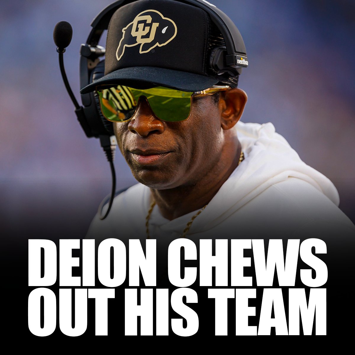 🚨 A CU Professor told Coach Prime that his players were goofing off in class... Deion proceeded to CHEW THEM OUT in front of the whole team 😂 The teacher sent Coach Prime a fiery e-mail last month, claiming that his players 'didn't follow material,' and also 'made it clear…