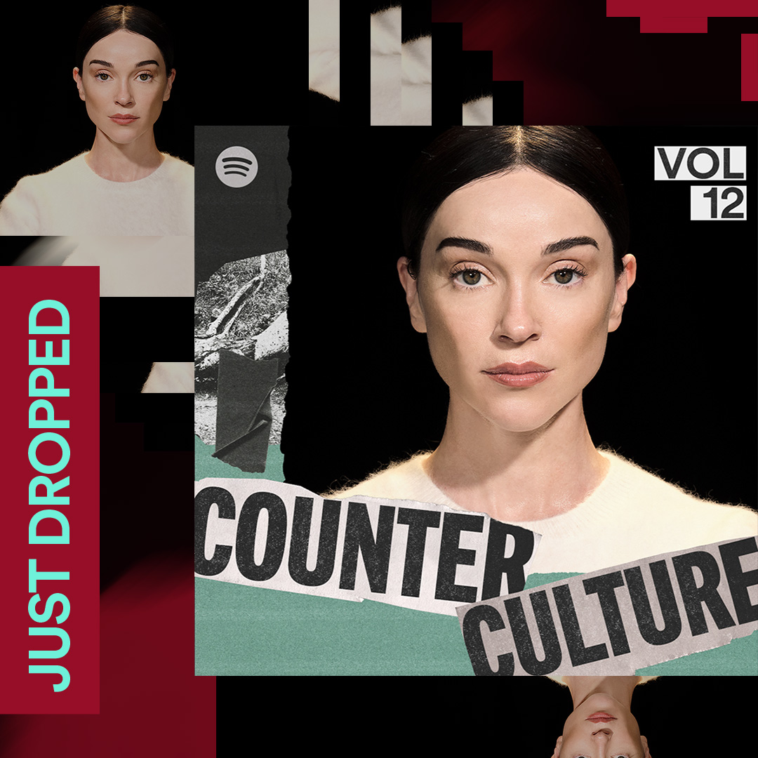 'It is not an understatement to say music has completely shaped my life. To belong to the counterculture has always meant a freedom and that is something to celebrate.' ⚡️St. Vincent shares her picks for this month's COUNTER//CULTURE playlist spotify.link/COUNTERCULTURE