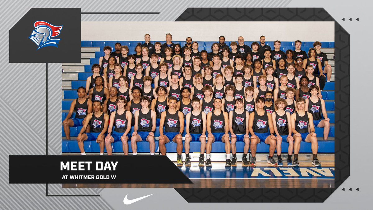 Good luck to the Varsity Track and Field team participating in the Whitmer Gold W at Whitmer High School this afternoon! #GoKnights