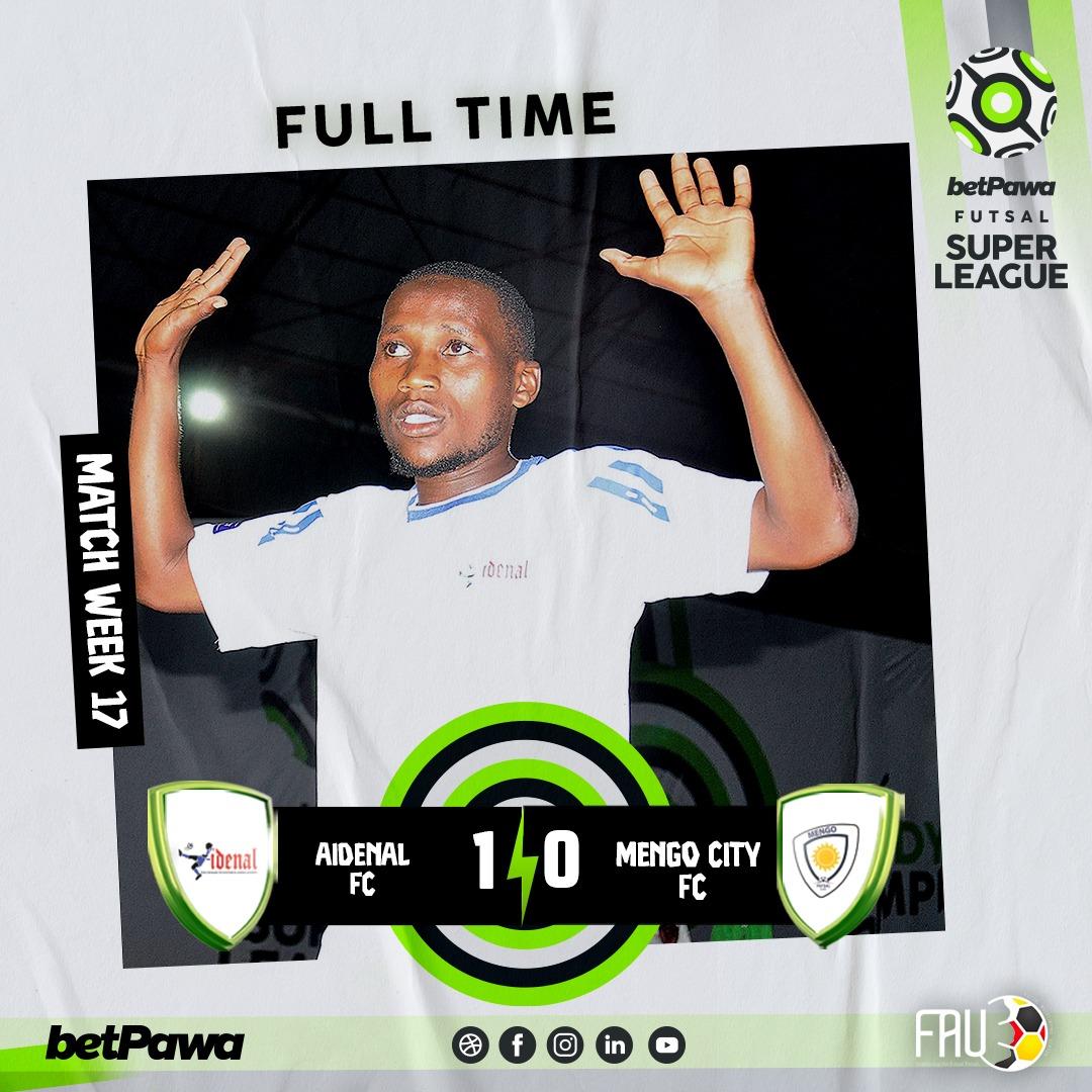 FutsalSuperLg's tweet photo. Full-time'
Sulaiman Mutyaba hunts his former side
#AIDMEN https://t.co/Ih25hVGJl5