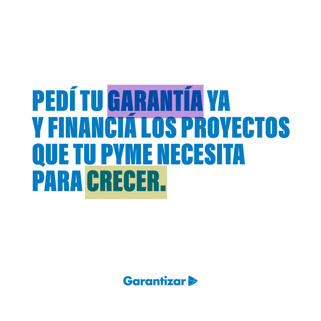 Garantizar's tweet photo. Con nuestras garantías bancarias, podés acceder a las mejores condiciones de financiamiento para tu empresa.
El momento es ahora 🚀.

Ingresá a https://t.co/bGPYCRdKpx conocé todas nuestras soluciones financieras.

#PyMEs #Financiamiento https://t.co/CXWRp2Bh8H