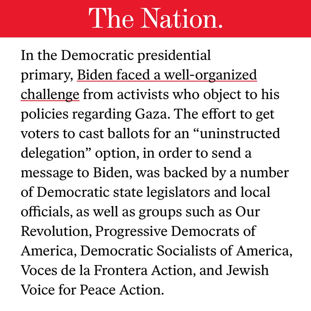 The grassroots movement to pressure President Biden for a permanent and immediate ceasefire brings together a big tent of voters united for peace and victory over Trump in November. @JvpAction @VDLF_Action @DemSocialists @pdamerica