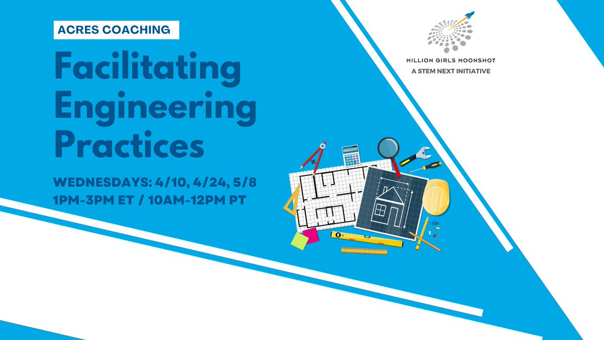 Engineering has become a staple of STEM programming for youth. How can we confidently bring engineering into our programming and support youth as they engage in problem solving? Gain first-hand experience with ACRES coaching by solving a design problem. bit.ly/3xkX8au
