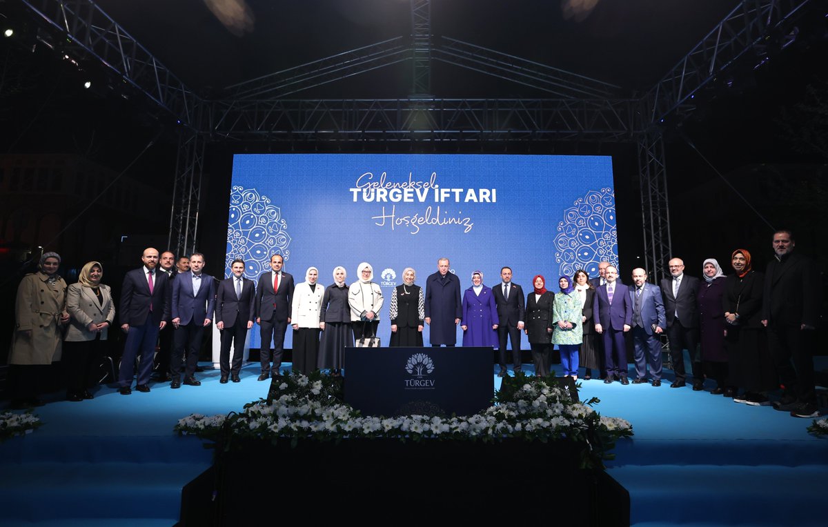 Cumhurbaşkanımız @RTErdogan, TÜRGEV'in iftar programına katıldı.