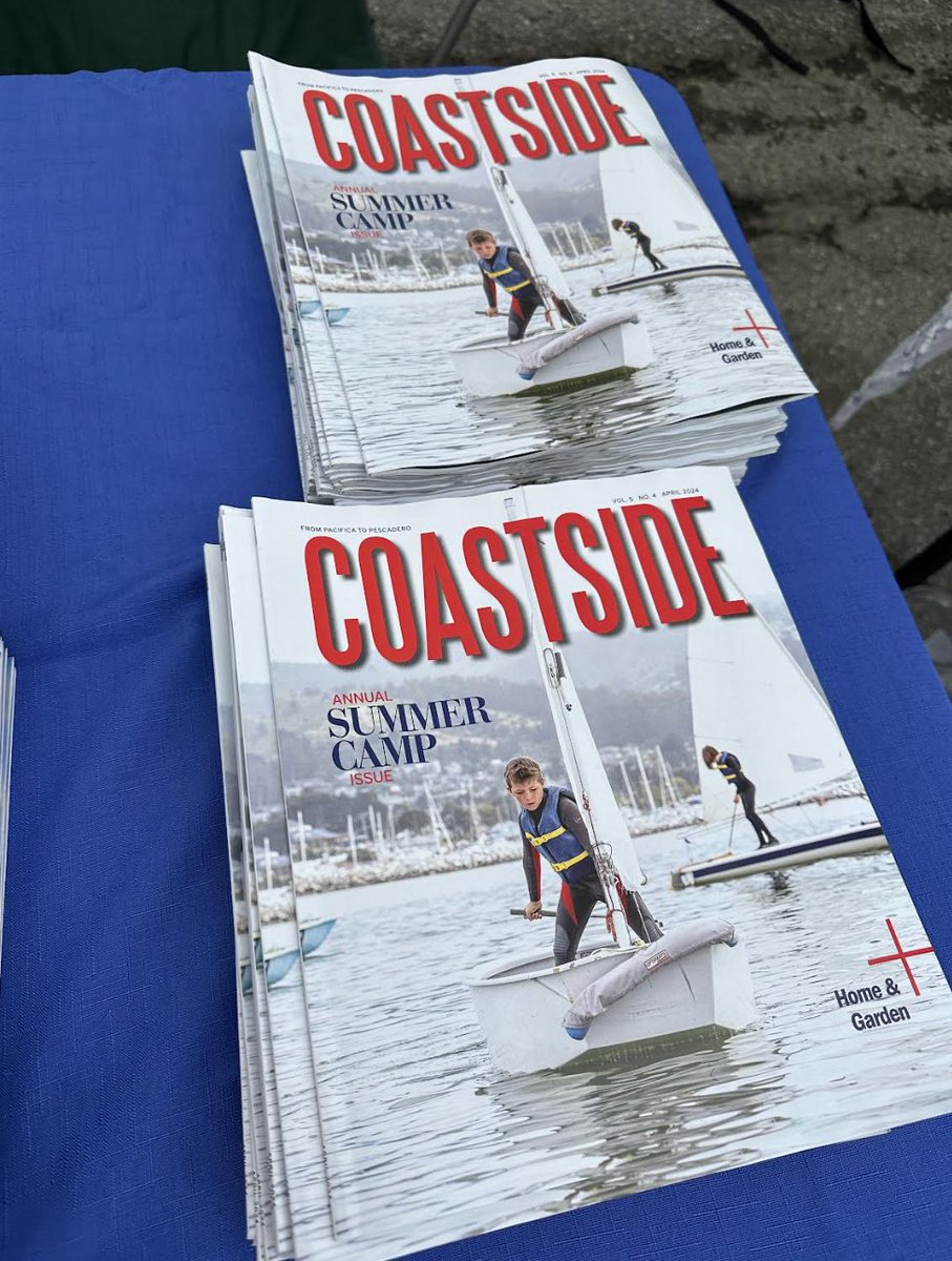 CNGI_news's tweet photo. From Wednesday's opening day of the @coastsidefarmersmarkets in Pacifica! The latest edition of our free Coastside Magazine featuring home renovation and summer camp stories is at pick up locations now. To find a location near you, check out this map https://t.co/0iw0WL80Ep https://t.co/1p3anXlBt2