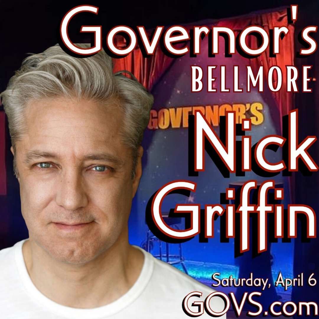 Tomorrow night at Governor's! Come laugh with me in Bellmore, NY! Get your tickets here: brokerage.govs.com/shows/261274