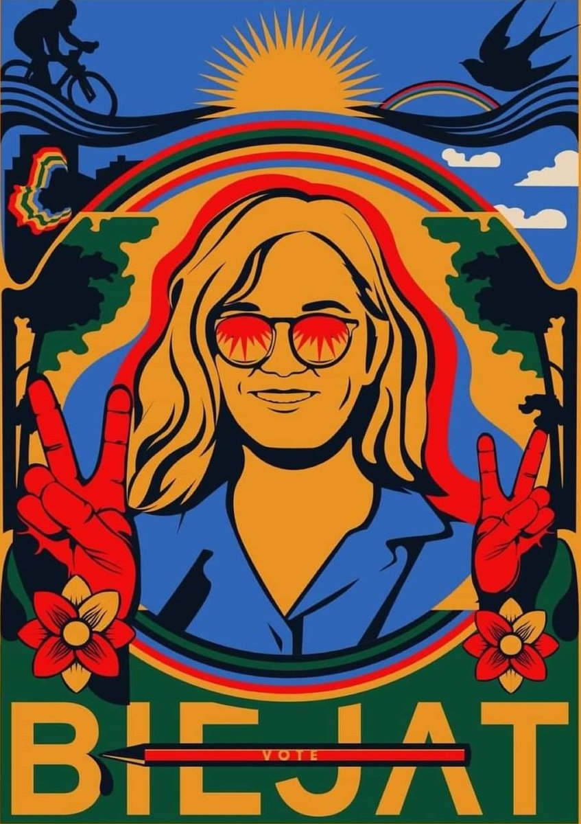 Nowy plakat #OlaJasionowska to dobra okazja, żeby przypomnieć o głosowaniu na <a href="/MagdaBiejat/">Magda Biejat</a>