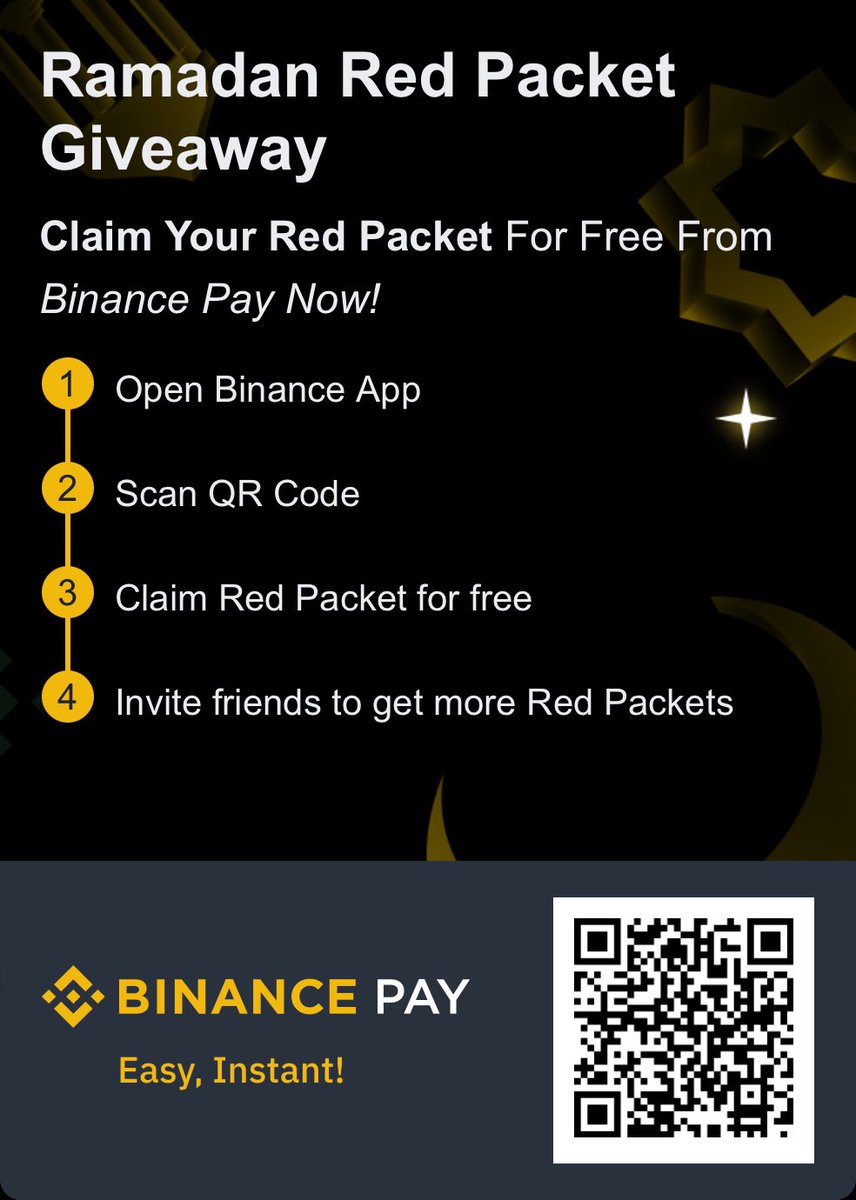 10 #LUNC Crypto Box
👉🏻CODE:🎁 ZF8CGH2A 🎁

300k #BTTC👇🏻
🎁 BPO9EGG750🎁

👉🏻SCAN THE QR CODE TO EARN UPTO 3 #FDUSD
 
Retweet The Pinned Tweet To Get A Chance To Win 0.1 #USDT

Follow @bohyaa01 

#Binance                  #USDT #BTTC #BTC                  #Crypto