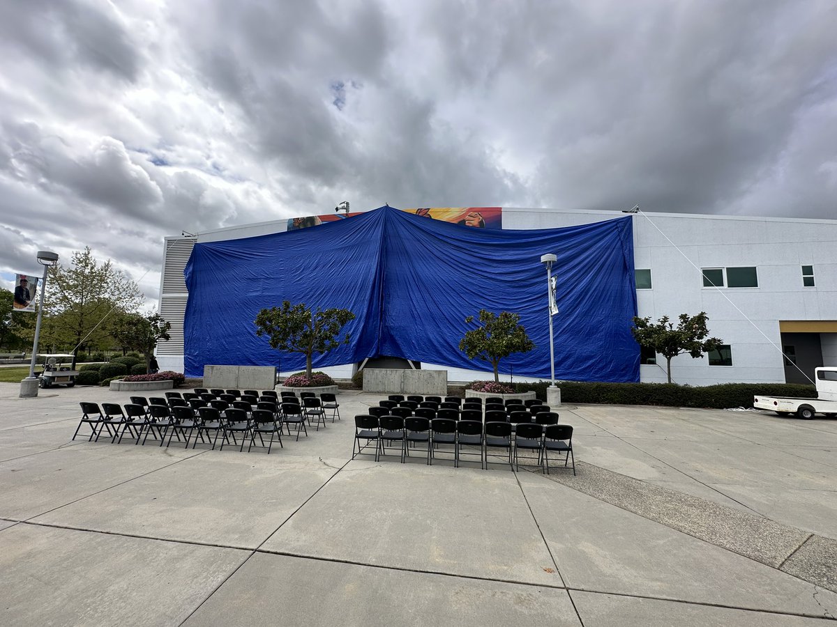 We are excited to officially unveil our campus murals this afternoon! Stay tuned for the big reveal!