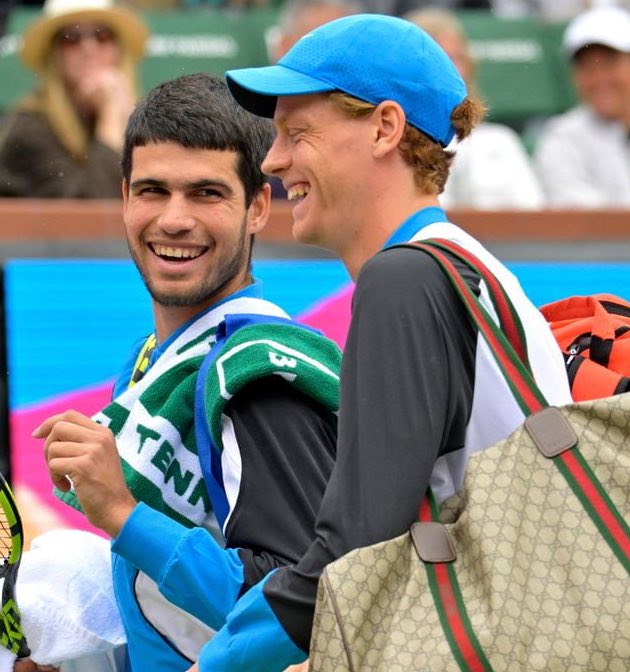 TheTennisLetter's tweet photo. Adriano Panatta says Jannik Sinner & Carlos Alcaraz will retrace the rivalry Federer & Nadal had, Djokovic will be less of a factor in 2024

“For me, Alcaraz will be one of the protagonists of 2024. Nole (Djokovic) less, in my opinion. In the long run, Carlos will emerge. Sinner-Alcaraz will be the rivalry of the circuit in the coming years, retracing what Federer & Nadal did in the past years.”

Source:

https://t.co/IwfPF1Acze