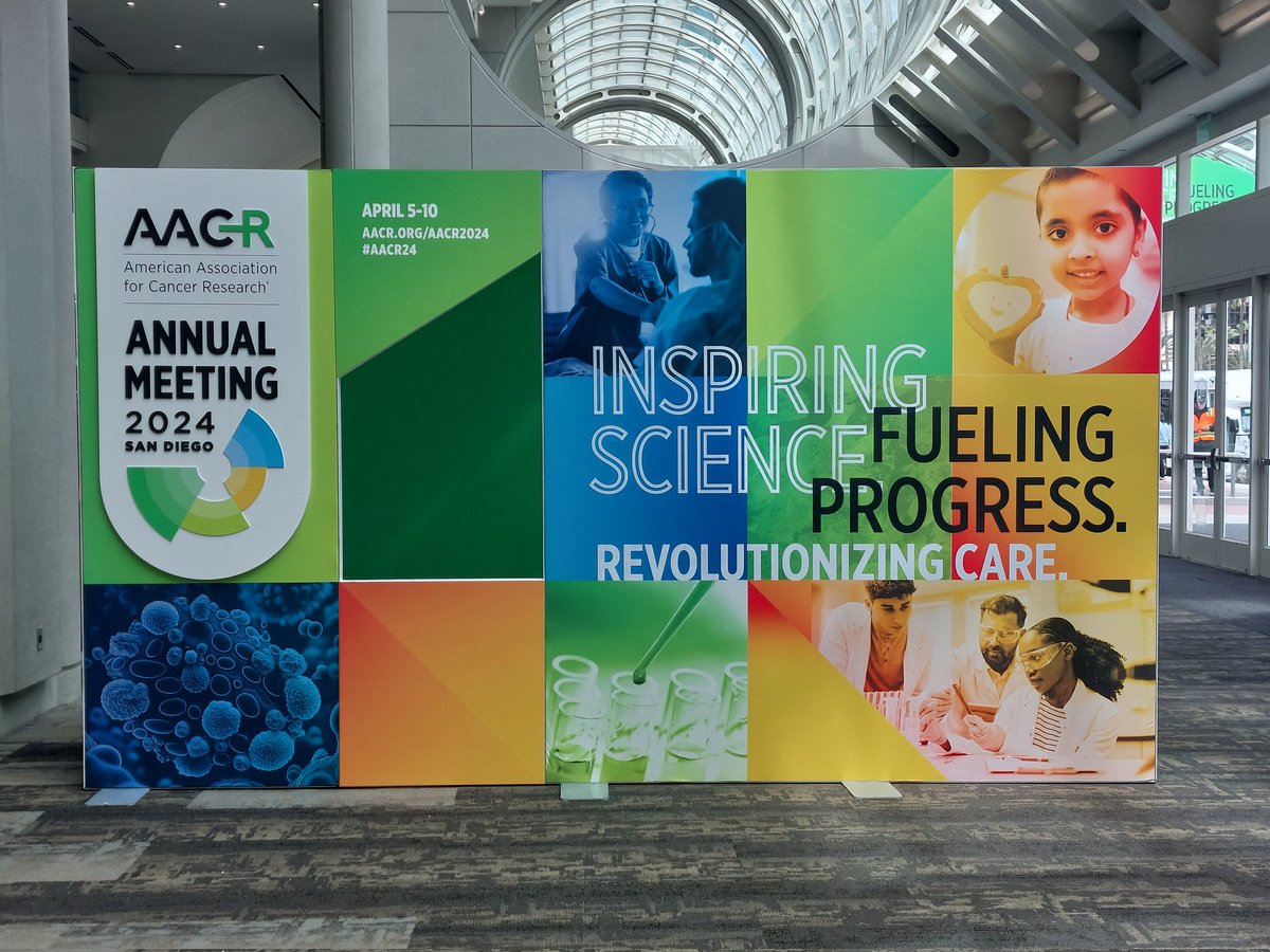 Exited to be at #AACR24 gearing up for the 1st session of the educational program: Are you targeting your protein? #ChemicalProbes #DrugDiscovery
