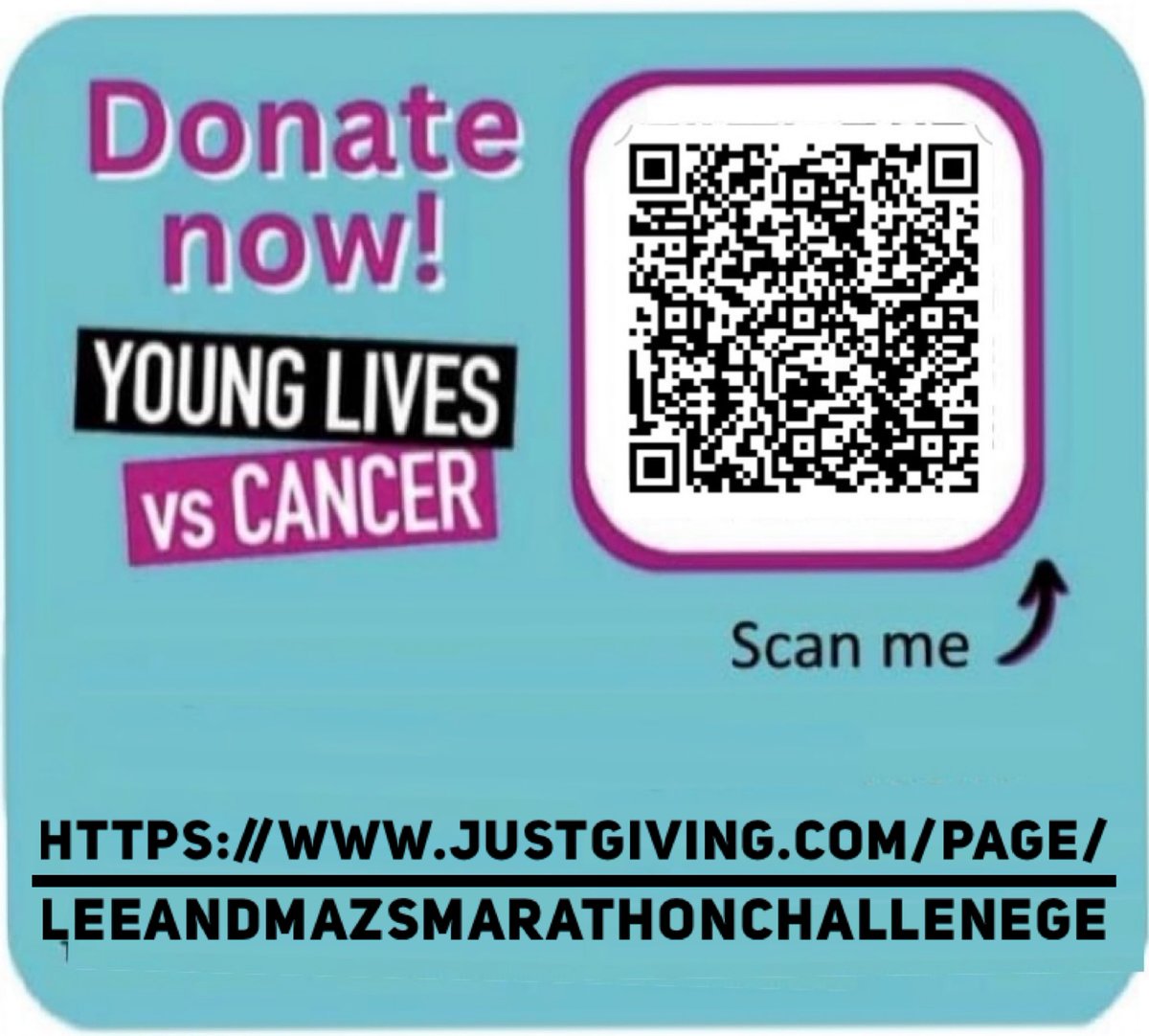 It’s the @LondonMarathon in just 2 weeks and myself and @mmmmazzy are trying to raise as much as we can for @YLvsCancer … please help by donating on the link below 🤷‍♂️ #londonmarathon