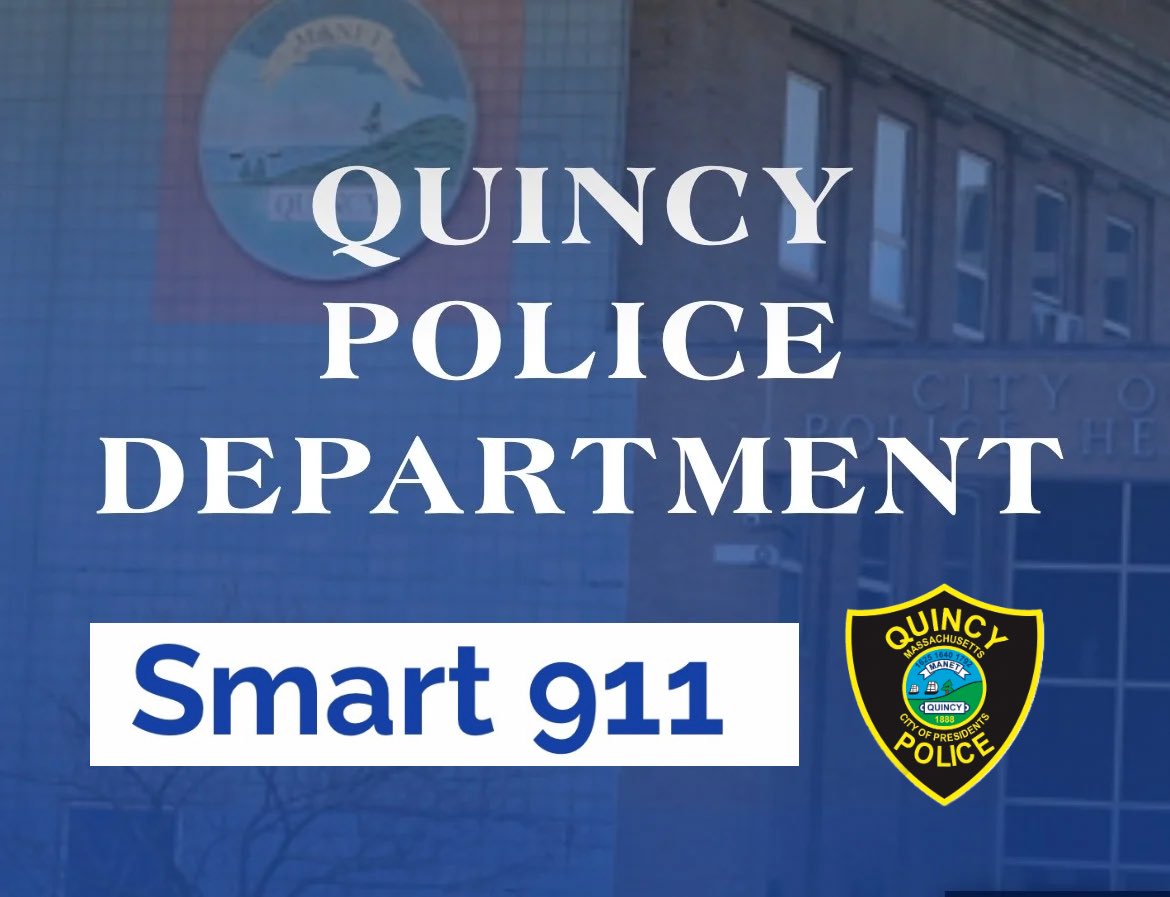 The City of Quincy offers Smart 9-1-1. Smart 9-1-1 is a public safety service that can help first responders help you faster during an emergency. Visit the link below for more information on how Smart 9-1-1 helps, and how to sign up. quincyma.gov/departments/po…