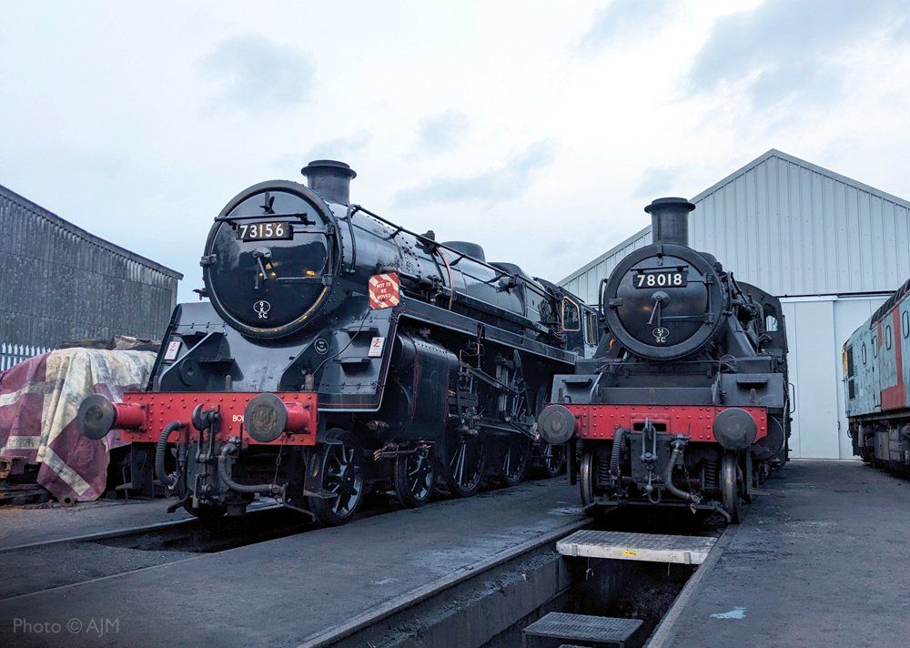 We're running passenger trains all this weekend 6th and 7th April 2024, and our 'Kids for a quid' travel offer is available all weekend! 78018 and 78019, are joined by 73156 (Saturday) and D123 (Sunday). Please see: buff.ly/43QCxGp #GreatCentralRailway