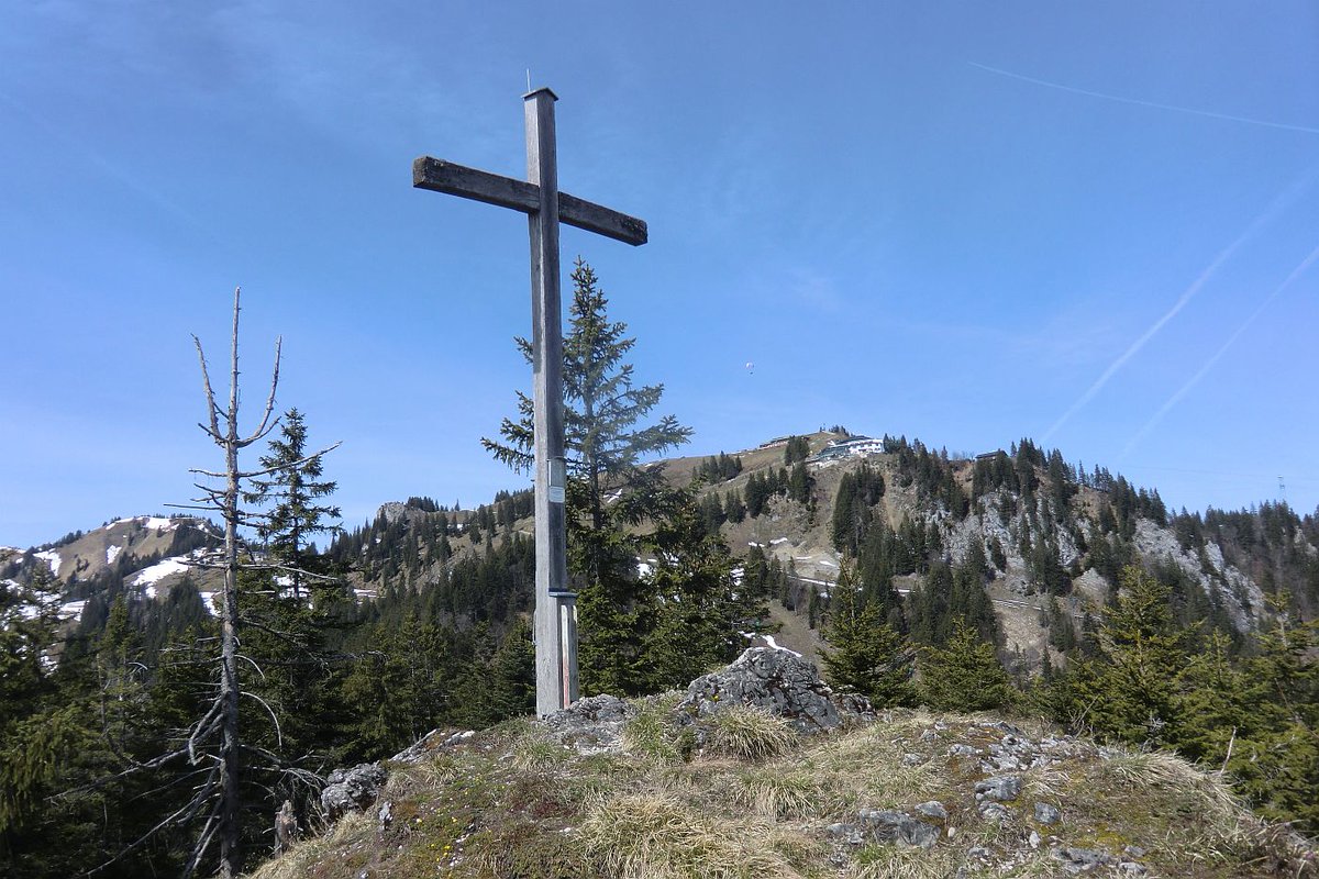 Über den Skitourenweg zur Florianshütte und den Kotigen Stein 1363m, kurze Strecke mit dem MTB, 3h30 8km 680Hm sommerlich warm