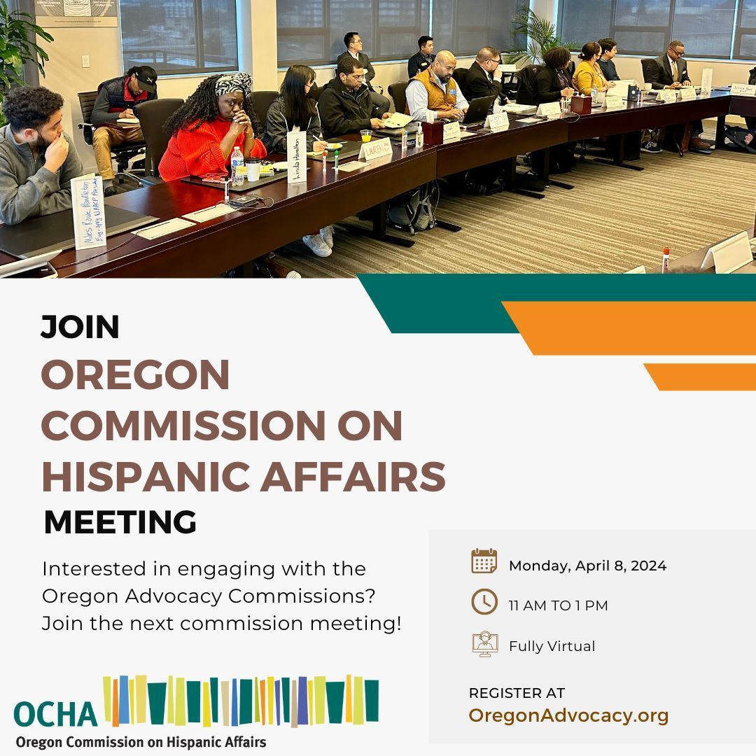 Oregon Commission on Hispanic Affairs tweet media