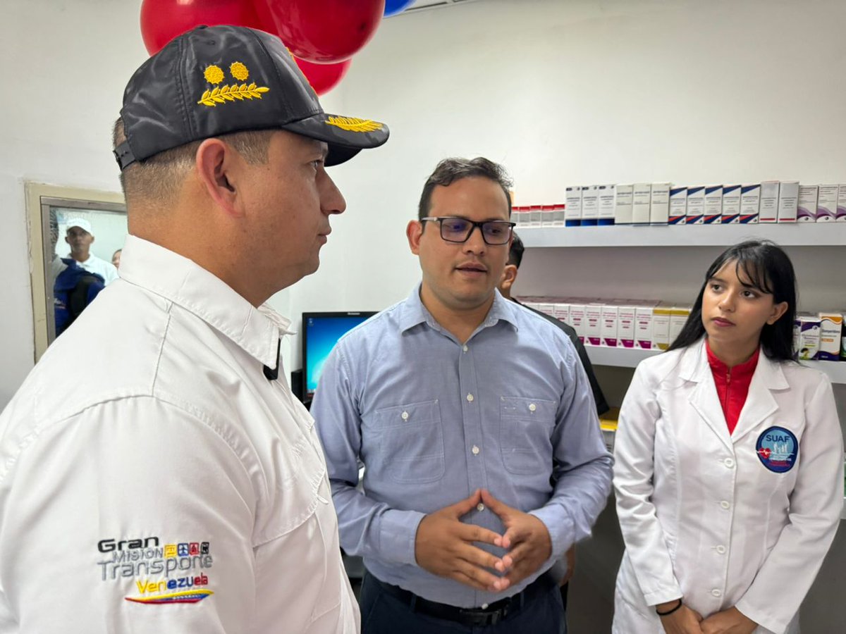 #EsNoticia | MPPT inaugura nueva “FarmaTransporte” en INCANAL para beneficiar a sus trabajadores➡️ tinyurl.com/22ewa734 #LaGMTVzlaIndetenible