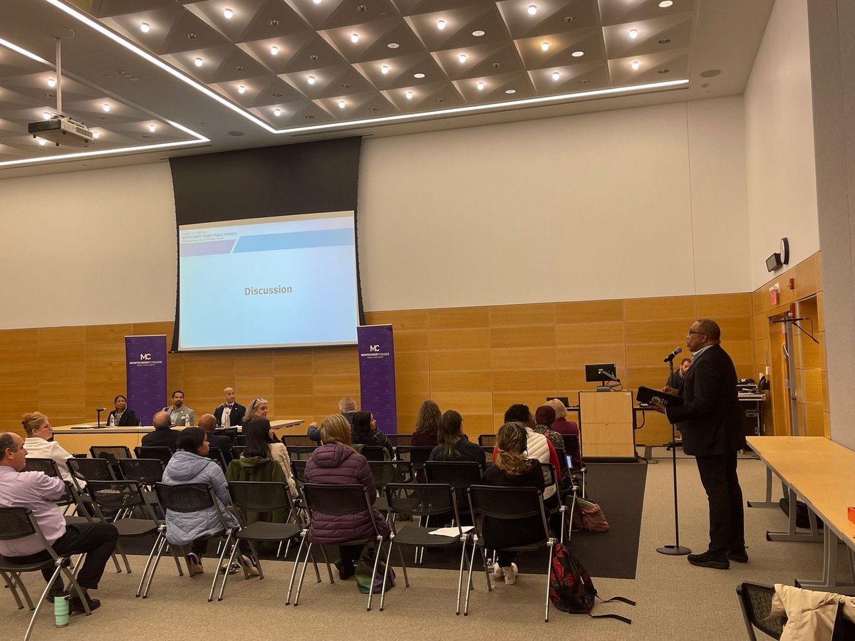 Thank you to everyone in in the community who turned out for my forum on the Education budget for FY25 on Wednesday. Thanks to @montgomerycoll Germantown Campus for hosting. If you were not able to attend, I am doing it again at Blair High School on Wednesday, April 16th @ 6 PM!