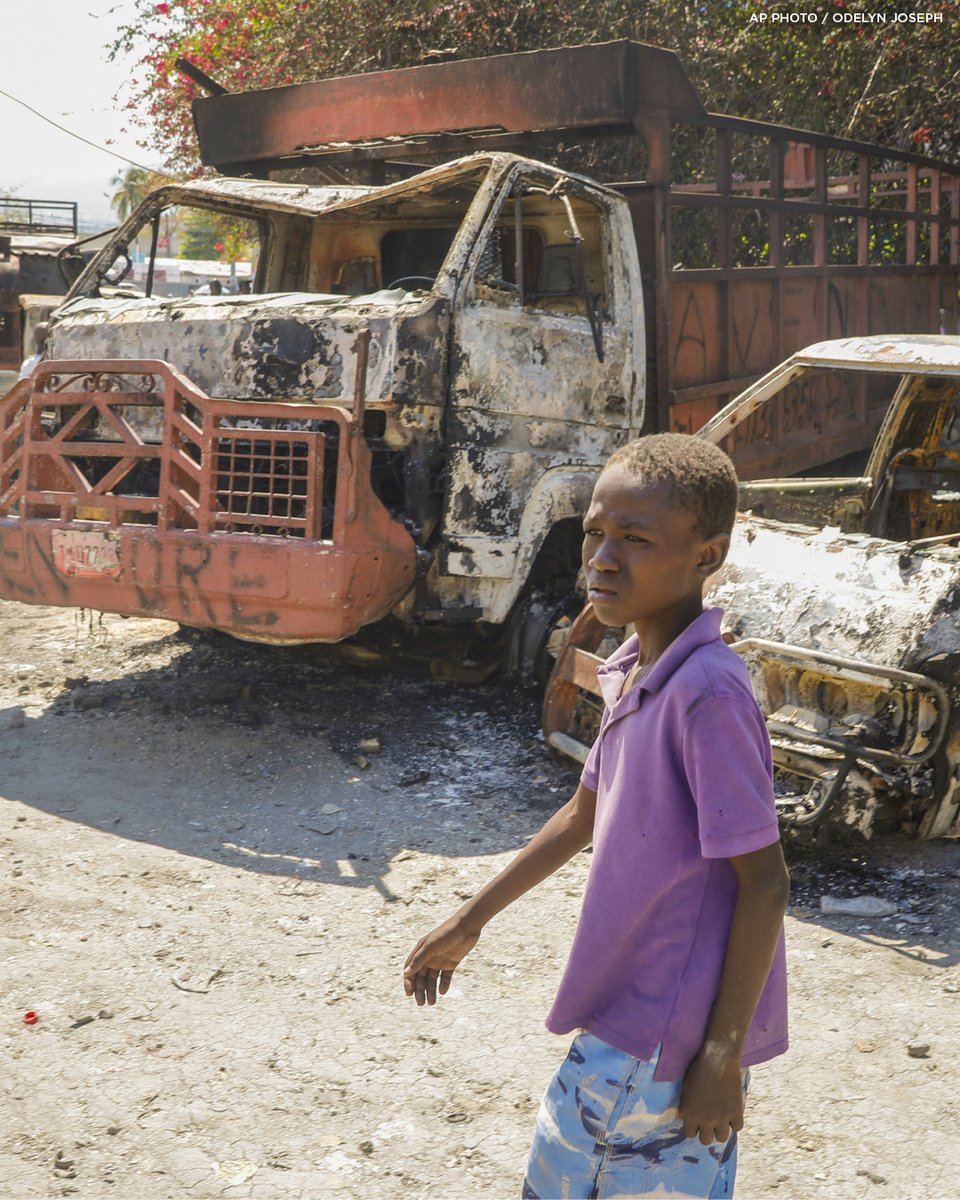 #Haiti is in the midst of an escalating humanitarian crisis as gang violence spirals in the country. Like you, we are heartbroken & grieve alongside the current suffering in there. Join us in prayer & action as we continue leaning in. Respond with us: bit.ly/43NnsGg