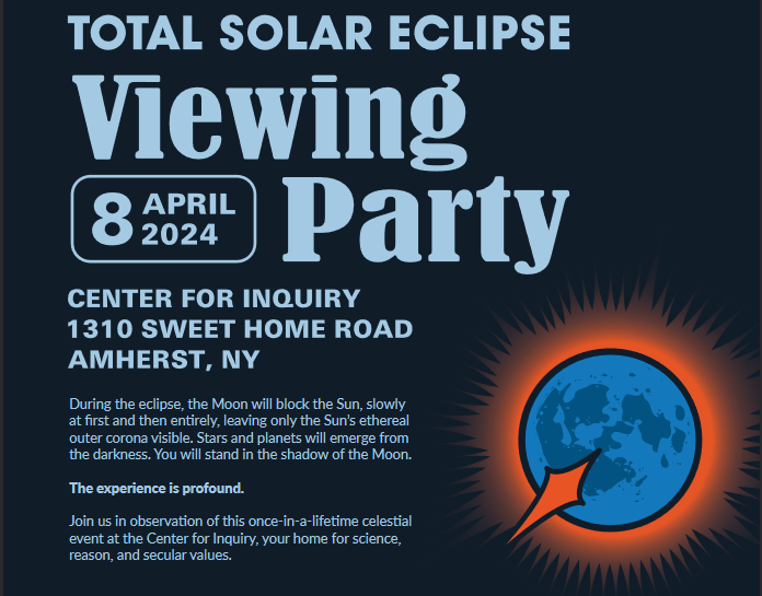 Spend Monday at CFI as we turn our attention towards the sky 😎 Partake in: 👉 A family-friendly tailgate 👉 Space-themed jewelry and pin making 👉 A potluck dinner 👉 Solar viewing workshops 👉 A documentary film screening Secure your spot: ow.ly/JfR950R9xJ4