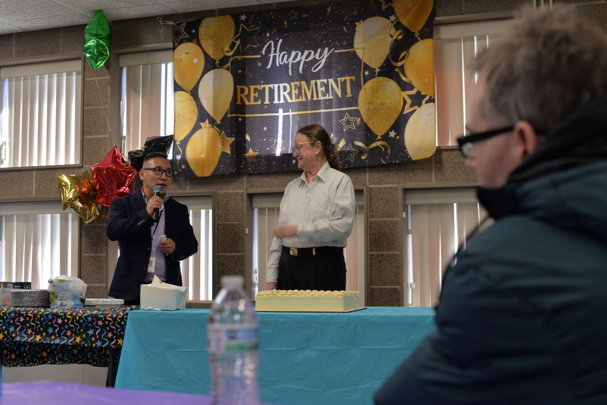 Metro Transit’s longest-serving bus operator, Melanie Benson, celebrated her retirement (and her 69th birthday!) on Thursday – 47 years, 5 months, and 24 days after taking the wheel for the first time. Hear more from Melanie at racketmn.com/metro-transit-…