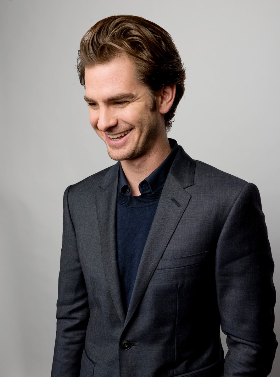 Andrew Garfield moments after we told him a really funny joke. 📸 William Callan #BAFTATeaParty #AndrewGarfield