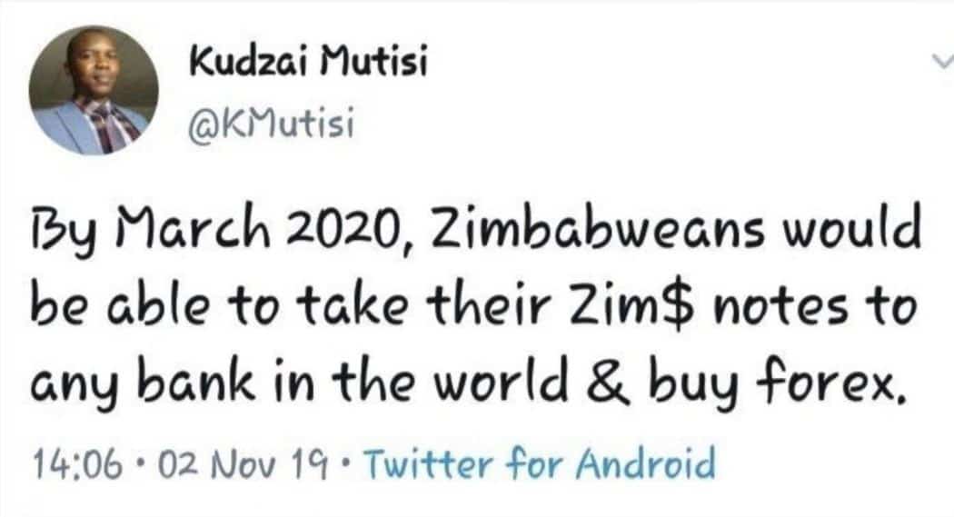 @KMutisi @edmnangagwa You once said...we know you bro😅😅you are just singing for your supper..hanti you once received rand from your bosses