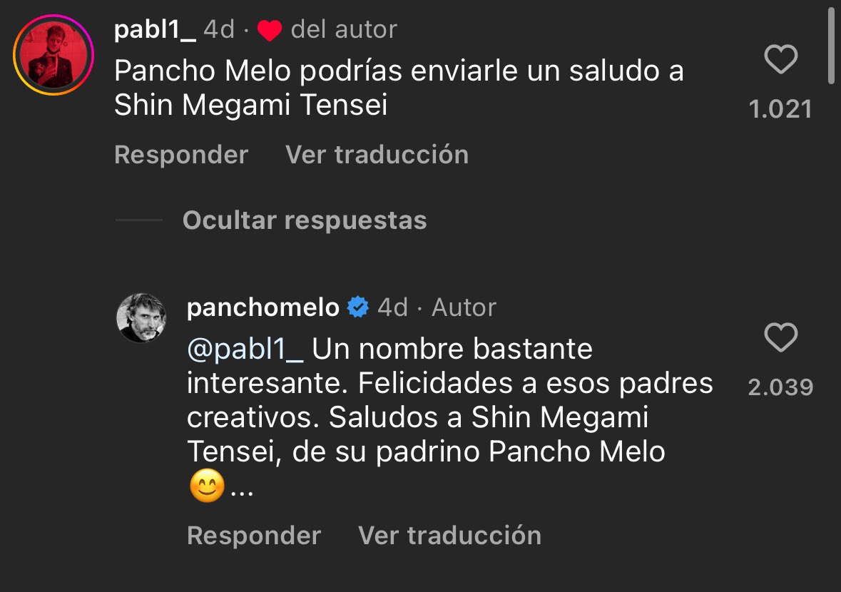 Grande Pancho Melo!!!!