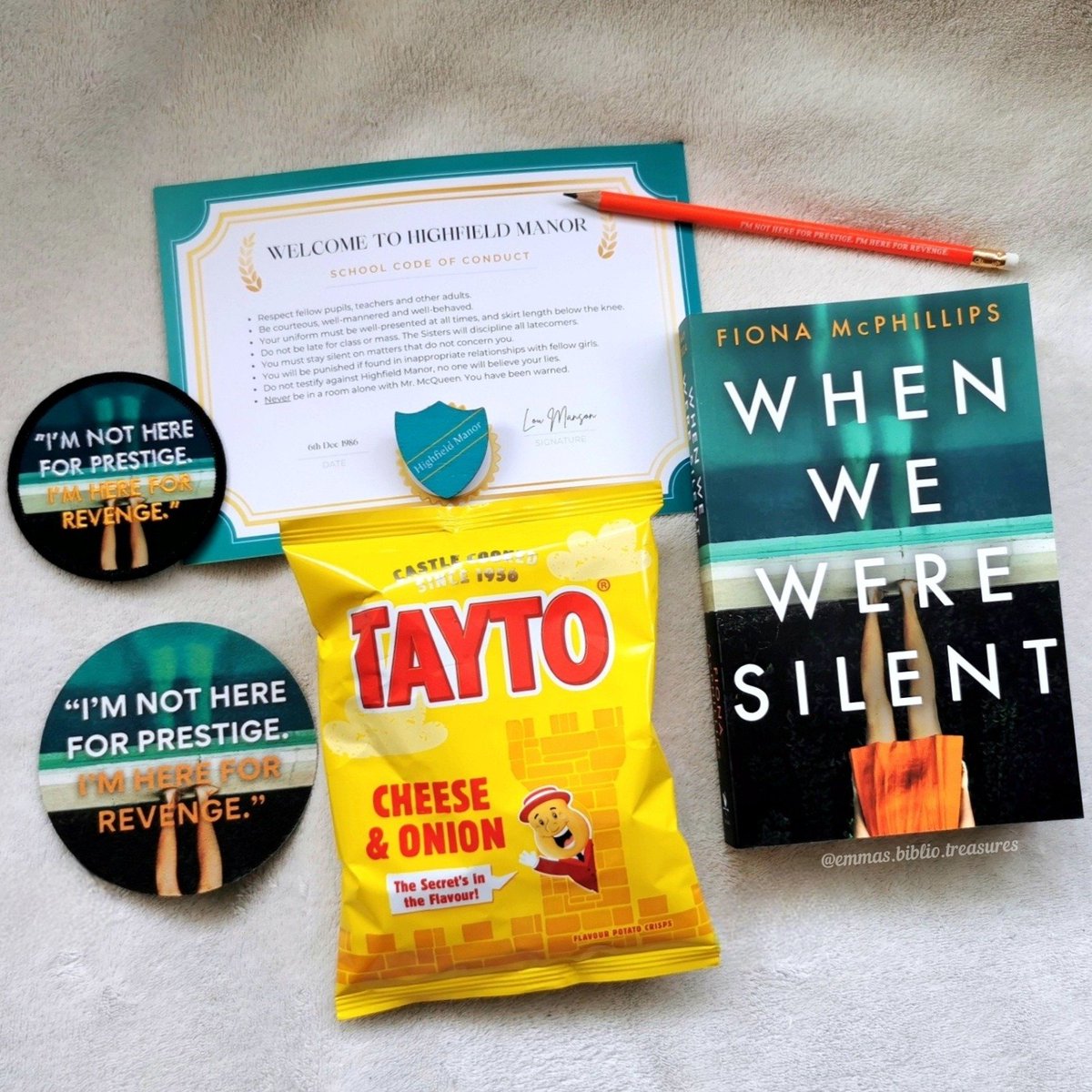 Today's #firstlinesfriday over on insta are taken from #WhenWeWereSilent by @fionamcp

Thank you @Bantampub for this proof and other goodies.

Out May 2nd

#EmmasAnticipatedTreasures #AnticipatedTreasures2024 #BookTwitter #Bookmail