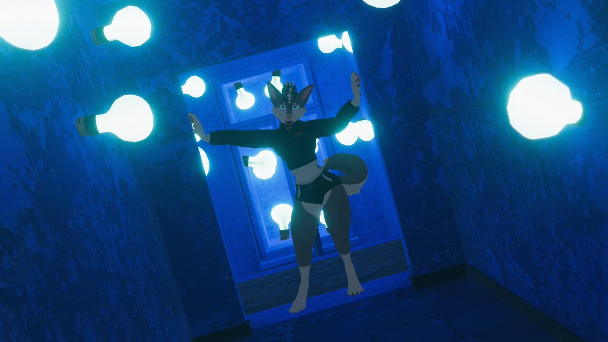 TantrumDog's tweet photo. Sassy 💅

VRchat world is "ORGANISM" by drmorro
He makes pretty awesome pawesome stuff! https://t.co/WtNaKgggCL