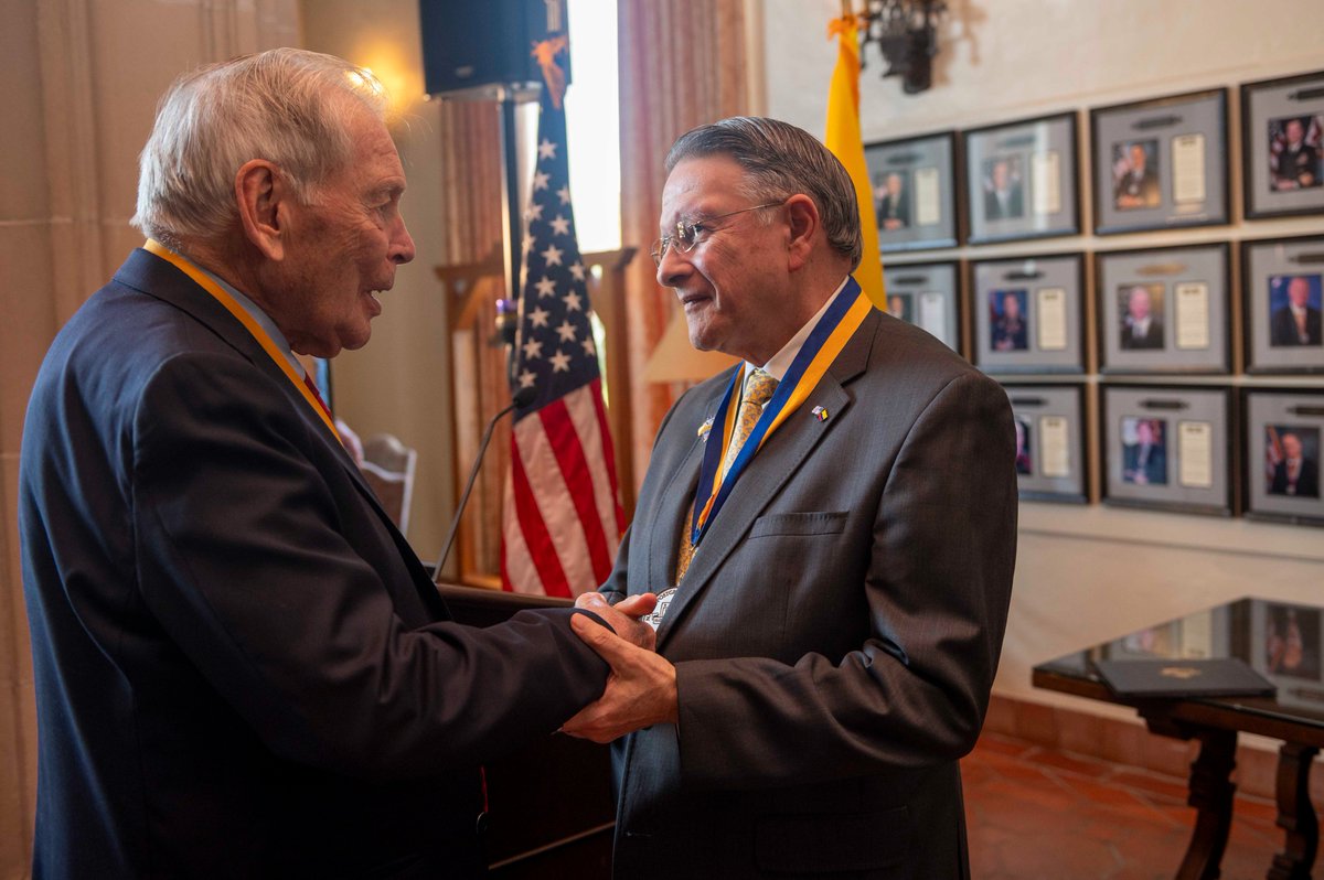 Honored for his contributions to both the Colombian naval forces and to the United States, retired Adm. Guillermo Barrera became the 30th member of the prestigious NPS Hall of Fame during an induction ceremony on March 28 at Herrmann Hall. Read more: nps.edu/-/former-colom…